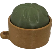 Dumpling Clicker Green
