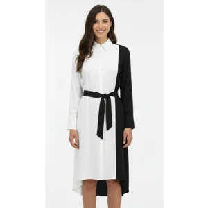 Black And White Midi Dresses
