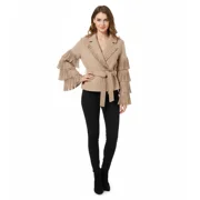 Sahara Tiered Fringe Coatigan
