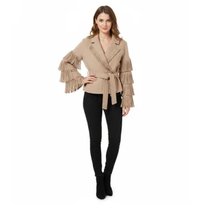 Sahara Tiered Fringe Coatigan