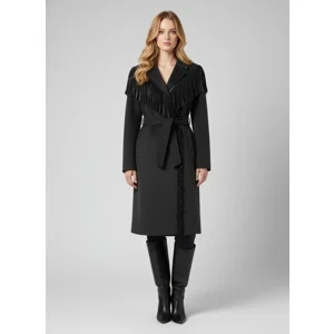Fringe Robe Coat