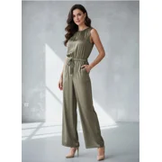 Olive Green Jumpsuit