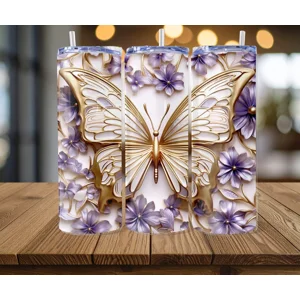 Butterfly 20 oz Tumber