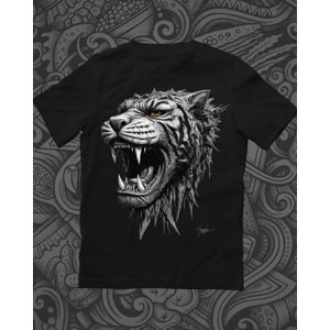 Sabor Tooth DTF Printed T Shirt – Premium Graphic Tee UK