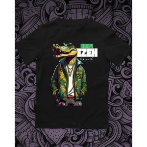 Skillibeng Inspired Crocodile Teeth Top DTF Printed T Shirt – Premium Graphic Tee UK