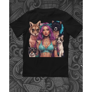 Animals Untamed DTF Printed T Shirt – Premium Graphic Tee UK
