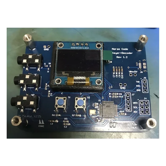 Morse Iambic Keyer -Practice Keyer & Morse Decoder