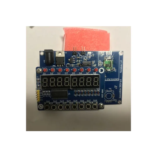 AVR-RDA5807 - TM1638 -PAM8403 FM STEREO RADIO