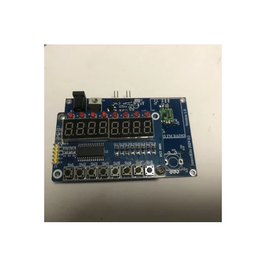 AVR-RDA5807 - TM1638 -PAM8403 FM STEREO RADIO