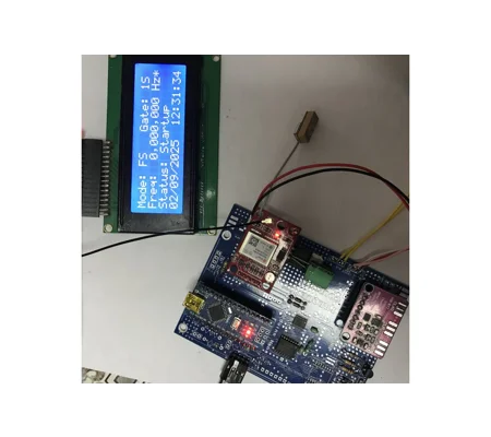 AVR Gated GPS Locked Frequency Counter/Standard