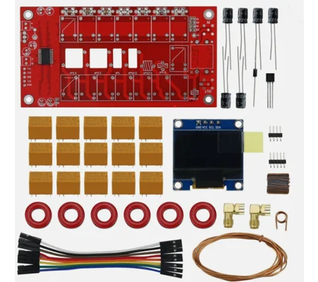 ATU-100 Automatic Antenna Tuner Kit 1.8-50MHz 100W w/ 0.96-Inch OLED Unassembled