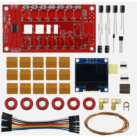 ATU-100 Automatic Antenna Tuner Kit 1.8-50MHz 100W w/ 0.96-Inch OLED Unassembled