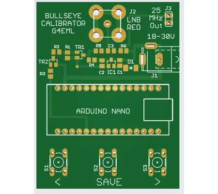 Bullseye LNB Calibrator SMD Version