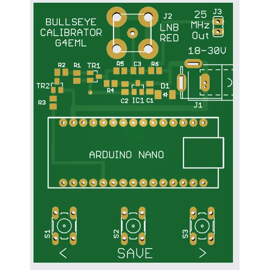 Bullseye LNB Calibrator SMD Version