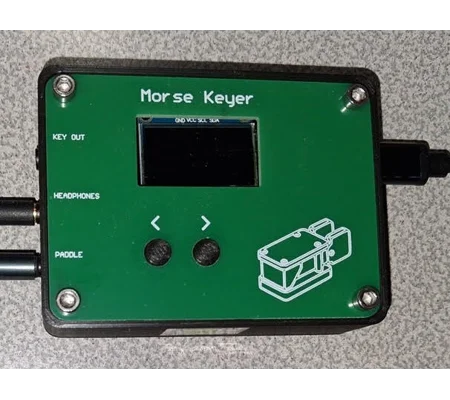 Morse Keyer with stc8h micro