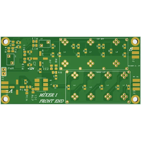 H.F SPECTRUM Analyser PCB KIT