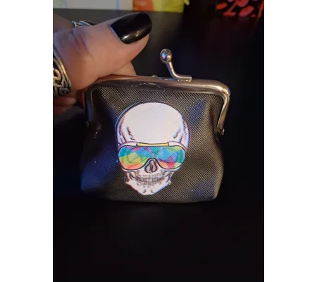 COOL SKULL COIN PURSE - 1 AVAILABLE