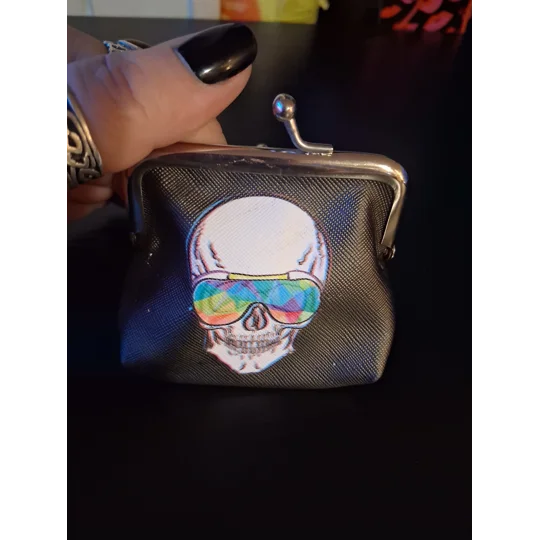 COOL SKULL COIN PURSE - 1 AVAILABLE