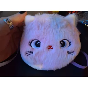 FUZZY KITTEN CROSS BODY BAG - 1 AVAIL