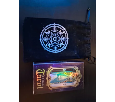 HOLOGRAPHIC TAROT DECK W/POUCH