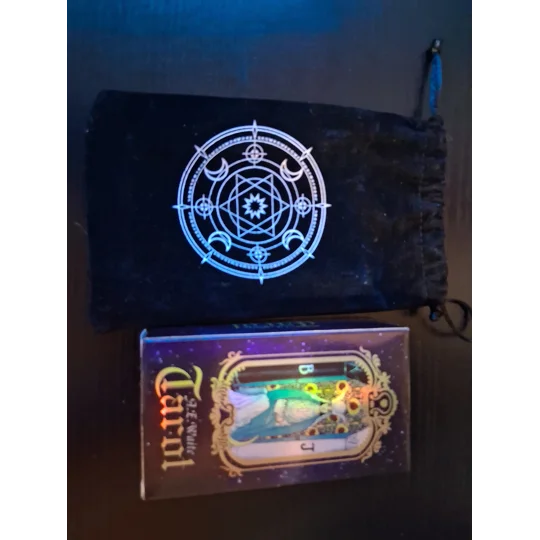 HOLOGRAPHIC TAROT DECK W/POUCH