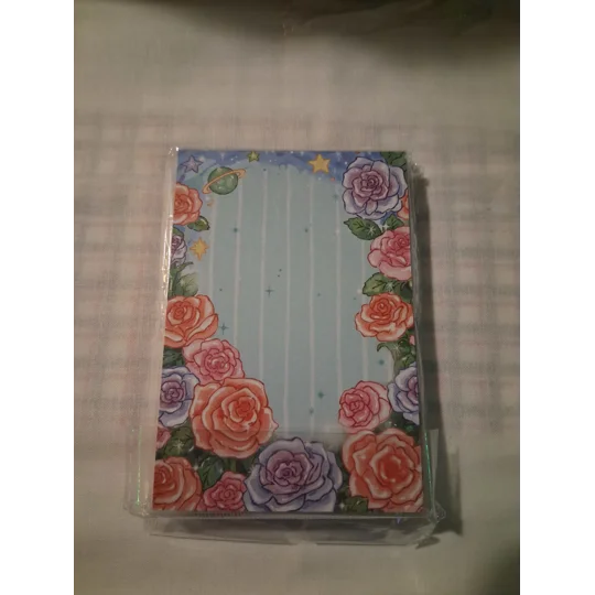 FLOWERY NOTEPADS - 2 ea avail