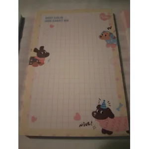 CUTE WEINER PUP NOTEPADS