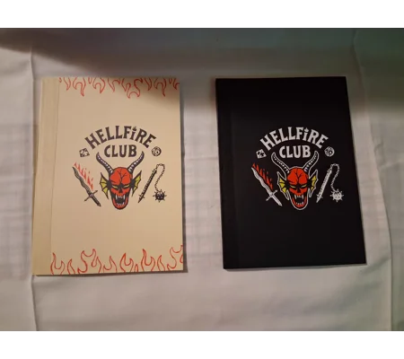 2PK HELLFIRE CLUB POCKET NOTEBOOKS