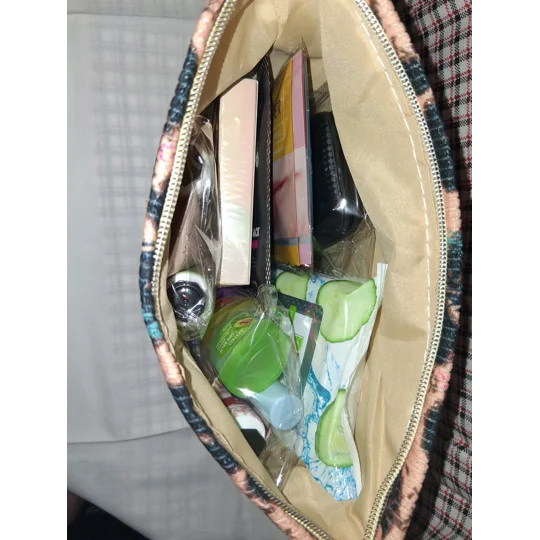TIGER MAKEUP BAG -1 avail