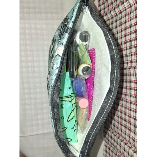 WITCHY STUFF CANVAS BEAUTY BAG - 1 AVAILABLE
