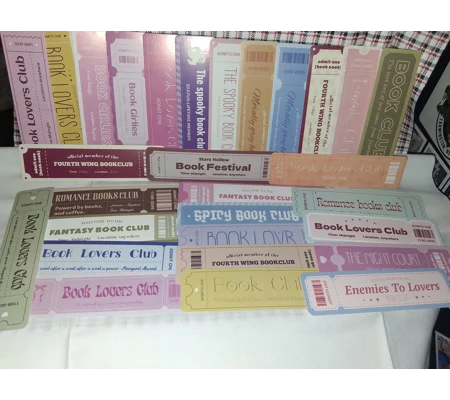 TICKET BOOKMARKS