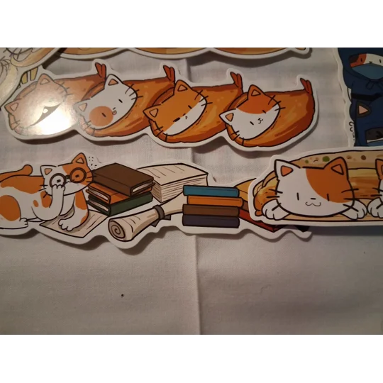 CRAZY CAT BOOKMARKS