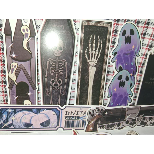 SPOOKY HALLOWEEN BOOKMARKS