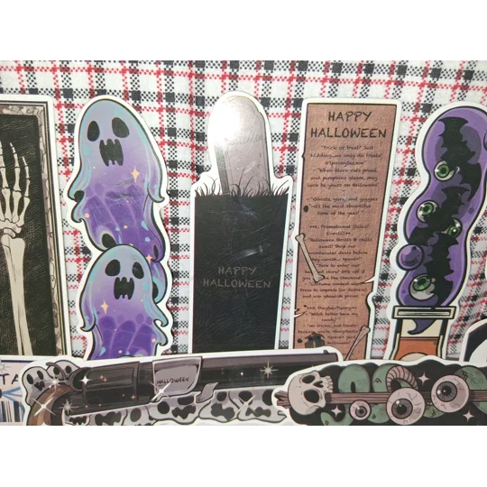 SPOOKY HALLOWEEN BOOKMARKS