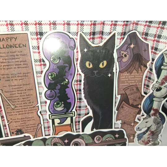 SPOOKY HALLOWEEN BOOKMARKS