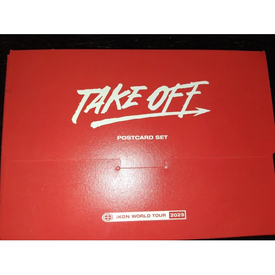 IKON WORLD TOUR 2023 POSTCARDS - 1 avail