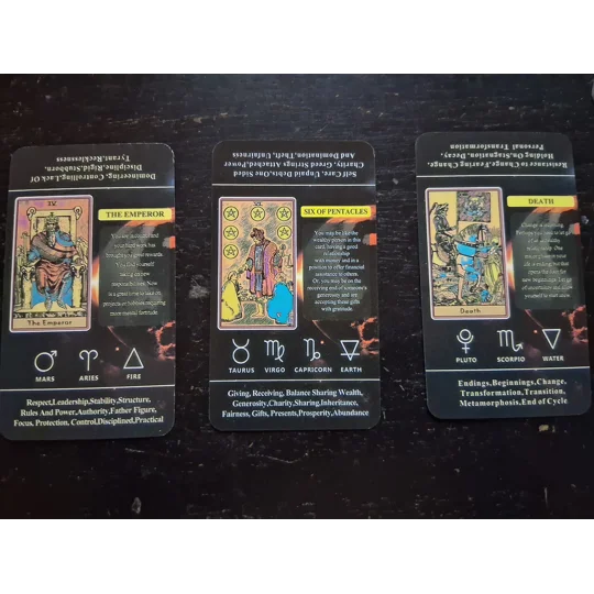 Beginner's Tarot Deck w/keywords