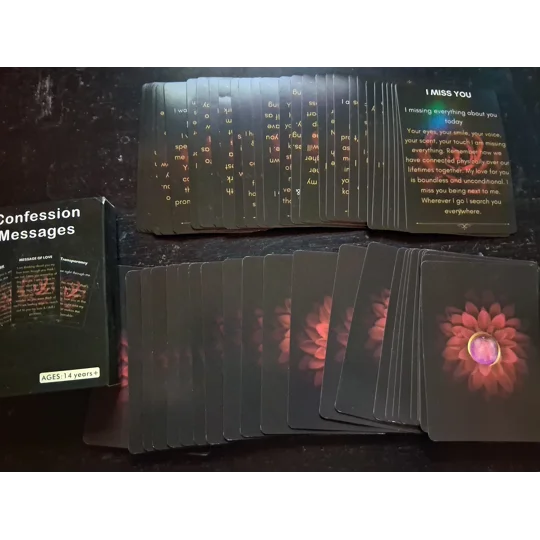 Confession Messages Oracle Deck