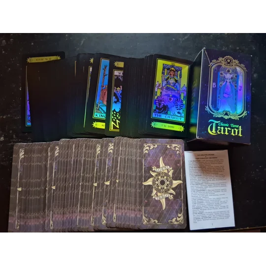 Holographic Classic Tarot Deck