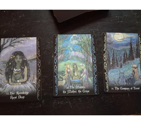 The Solitary Witch Oracle deck