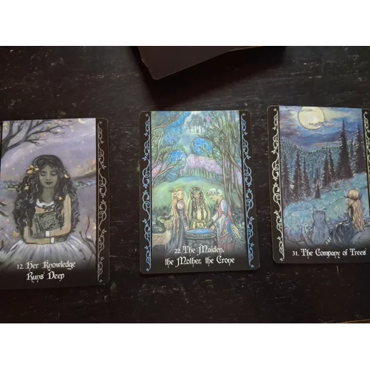 The Solitary Witch Oracle deck