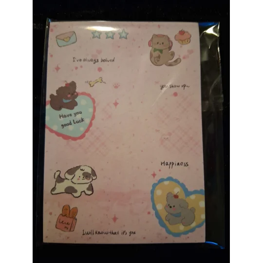 Random Cute Character Notepads