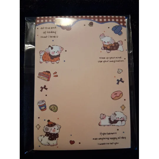 Random Cute Character Notepads