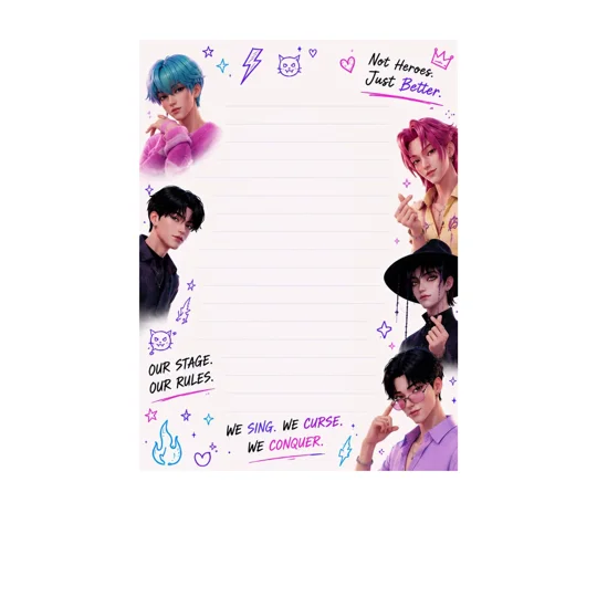 Saja Boys Large notepad
