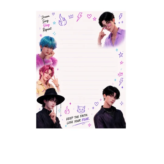 Saja Boys Large notepad