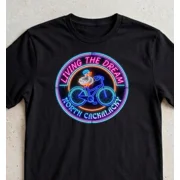 Shirt- Living the Dream neon