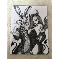 Dark Side Of Bugs Bunny & Jessica Rabbit