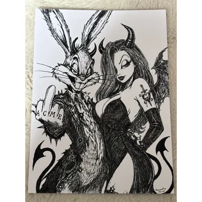 Dark Side Of Bugs Bunny & Jessica Rabbit