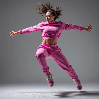 Hot Pink Tracksuit