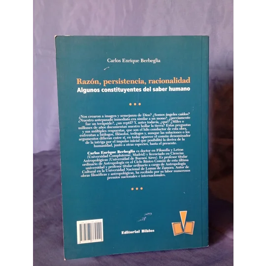 RAZÓN, PERSISTENCIA, RACIONALIDAD
